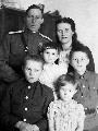 Семья Щербак, год 1949.